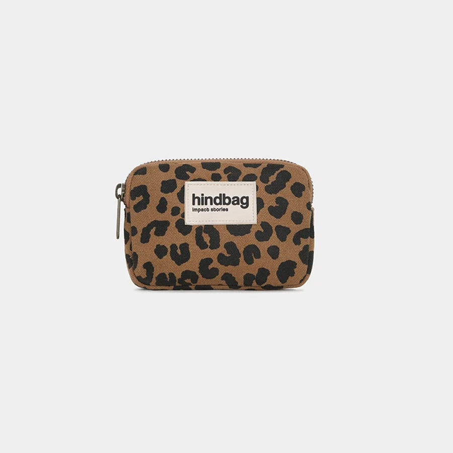 Portemonnee Lili Mini-leopard/cinnamon