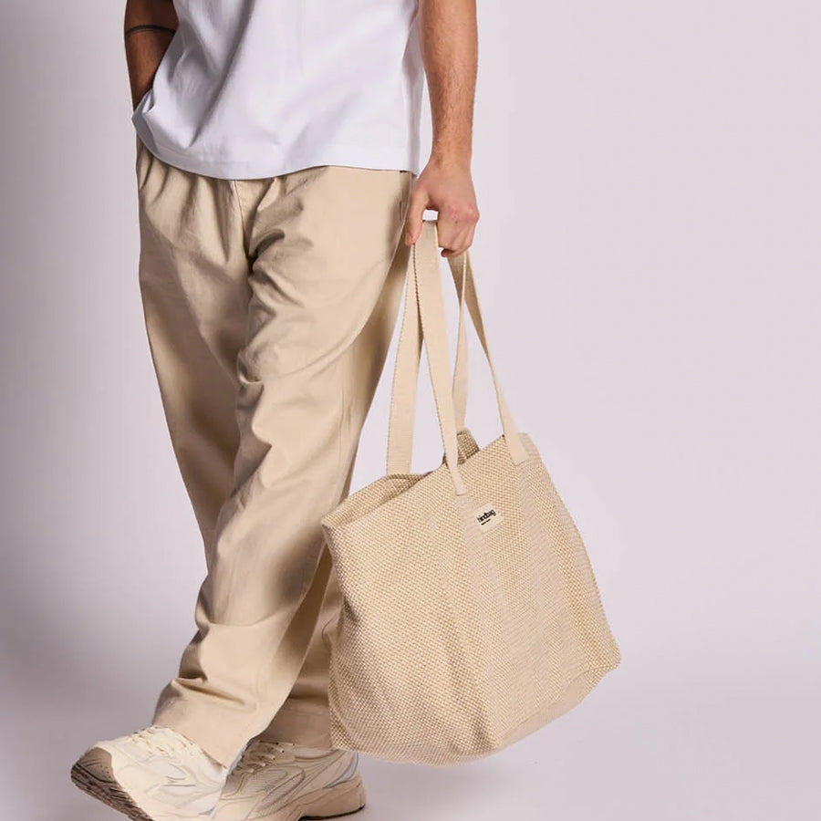 Shopper Claude XL Woven-offwhite