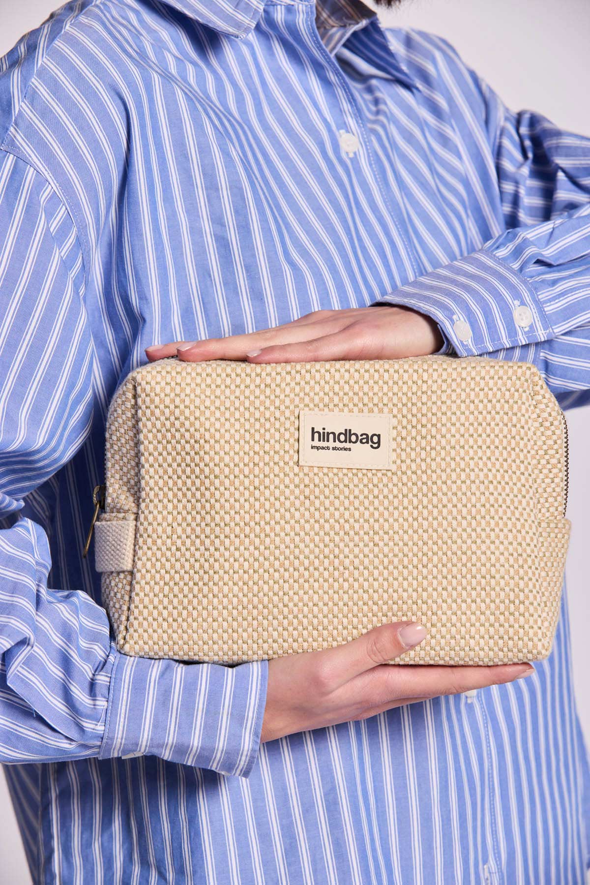 Toilettas Leon Woven-offwhite