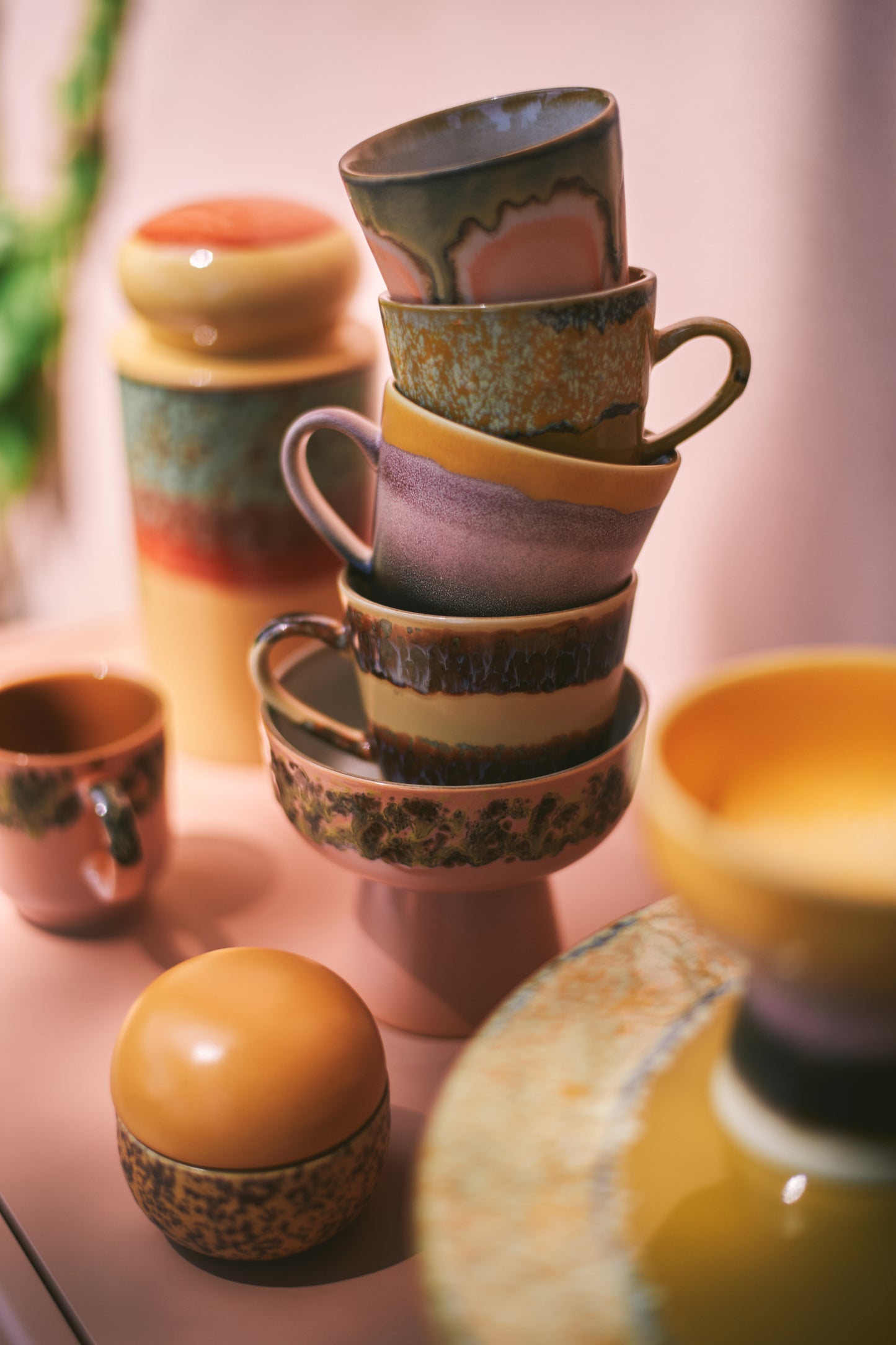 70s ceramics: Cappuccino Mug-cove
