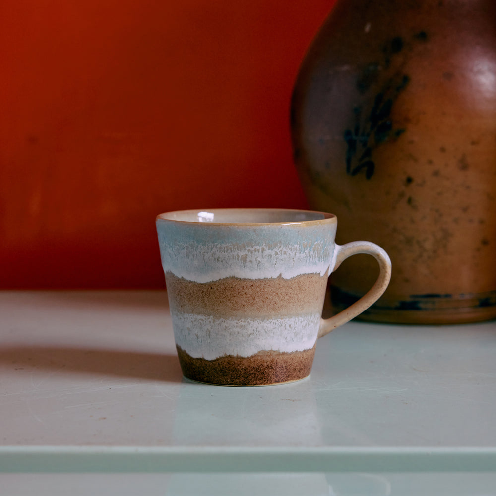 70s ceramics: Cappuccino Mug-skyline
