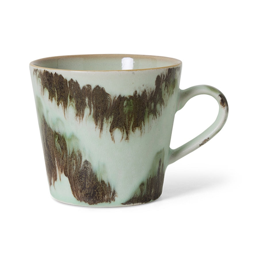 70s ceramics: Cappuccino Mug-tide