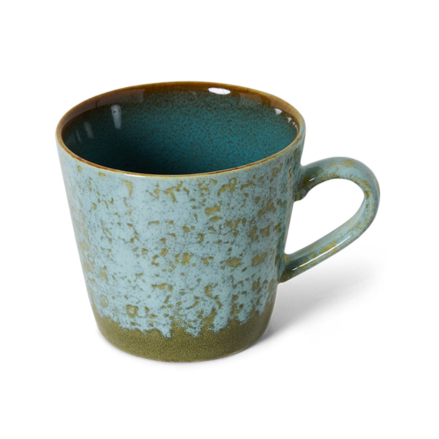 
                      
                        70s ceramics: Cappuccino Mug-verdigris
                      
                    