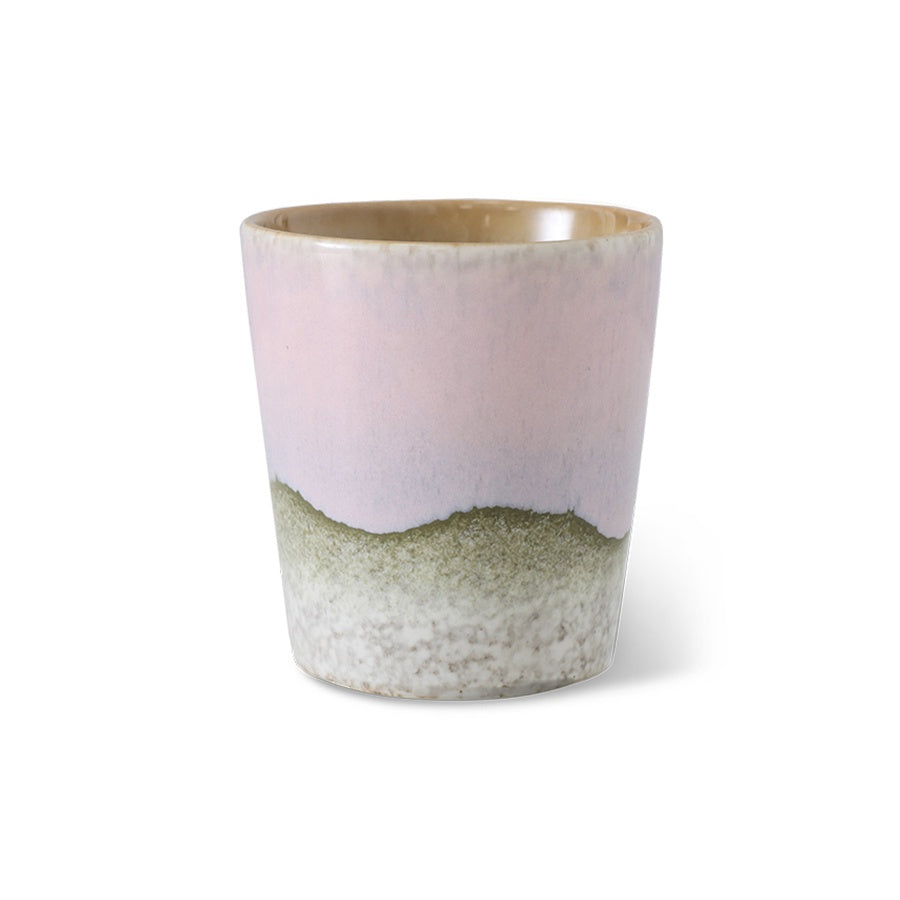70s ceramics: Coffee Mug-bramble