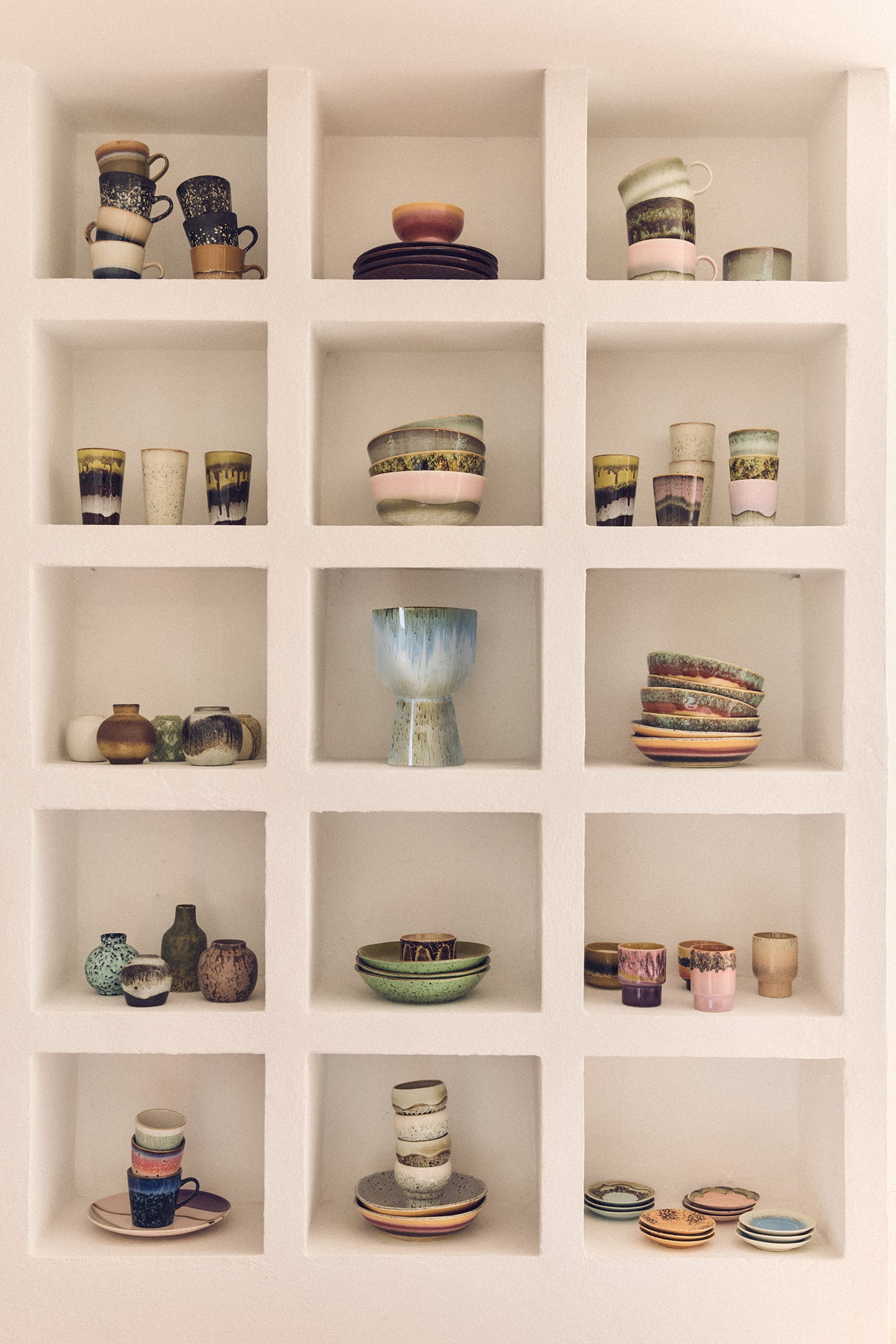 70s ceramics: Coffee Mug-bramble
