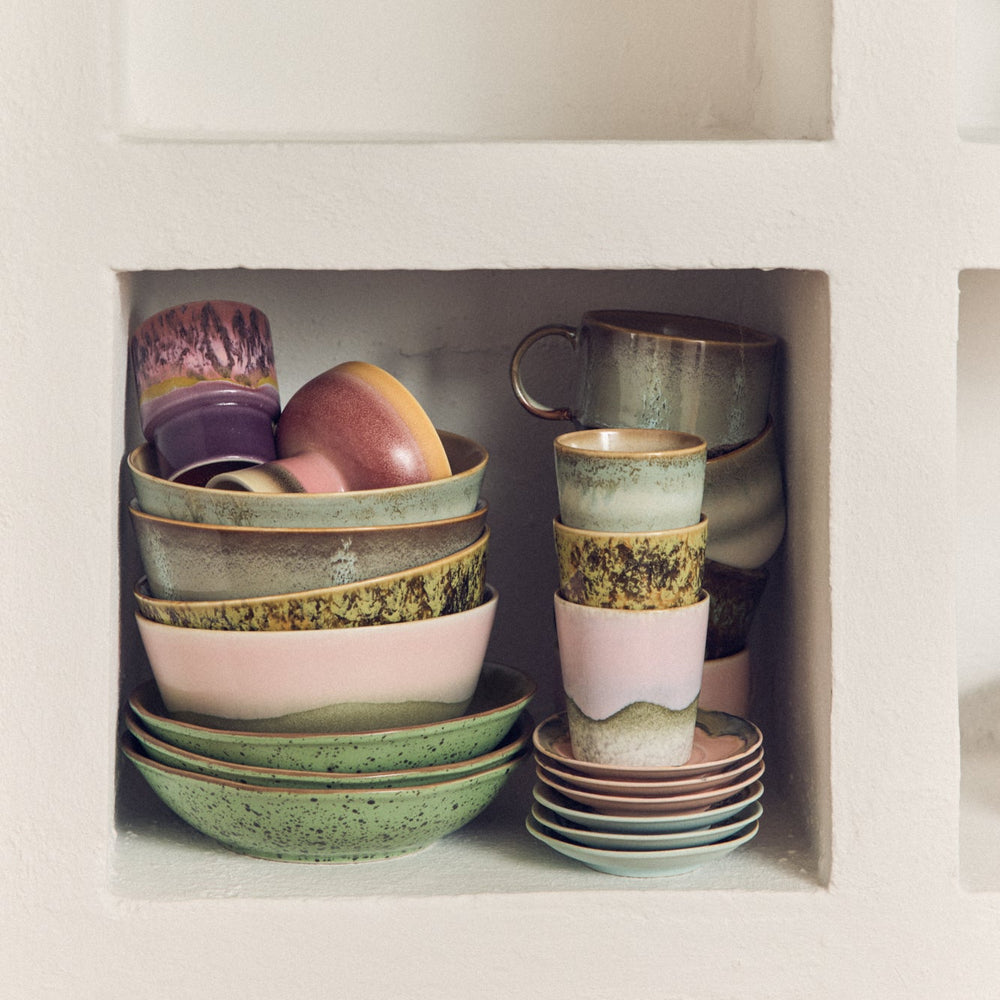70s ceramics: Coffee Mug-fjord