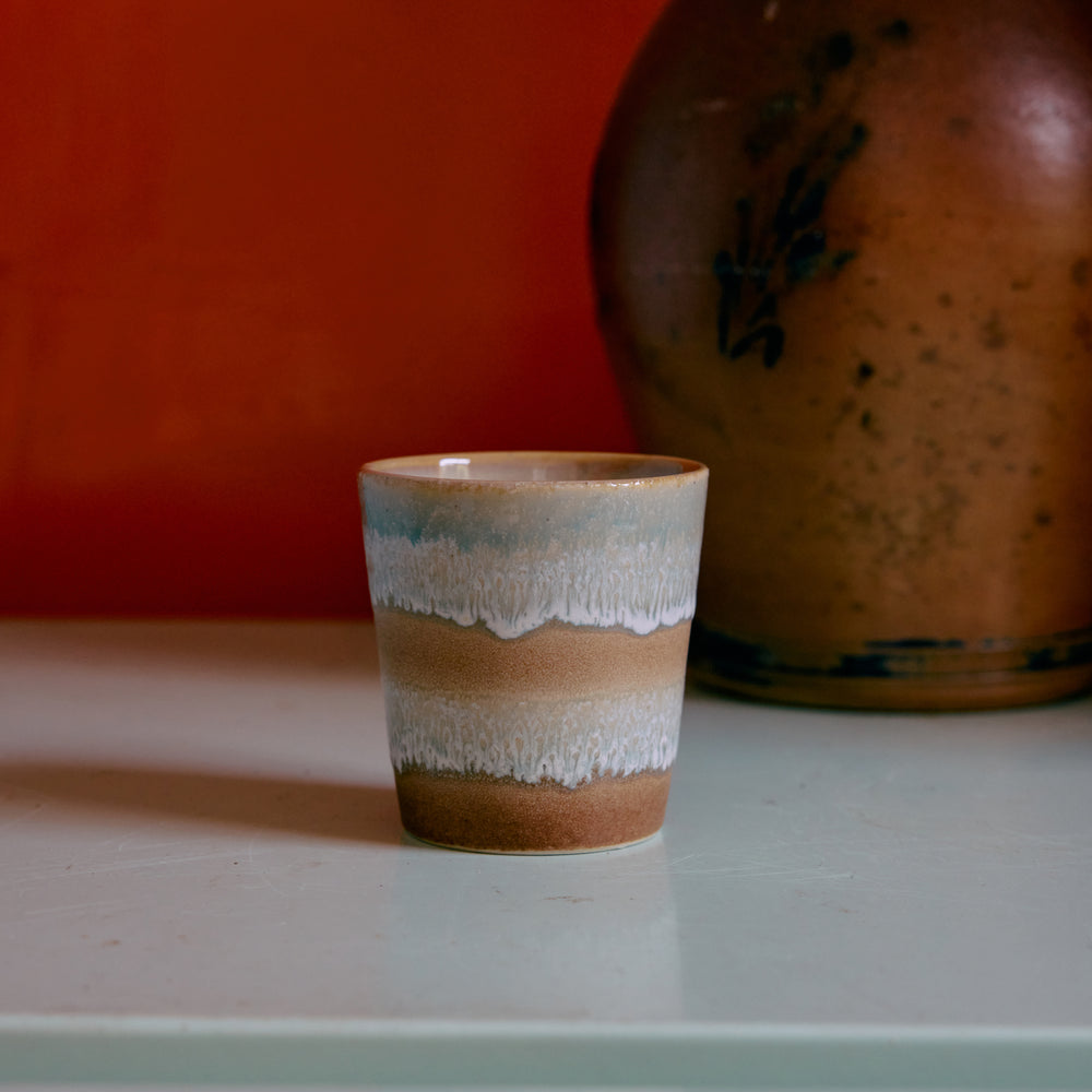 70s ceramics: Coffee Mug-skyline