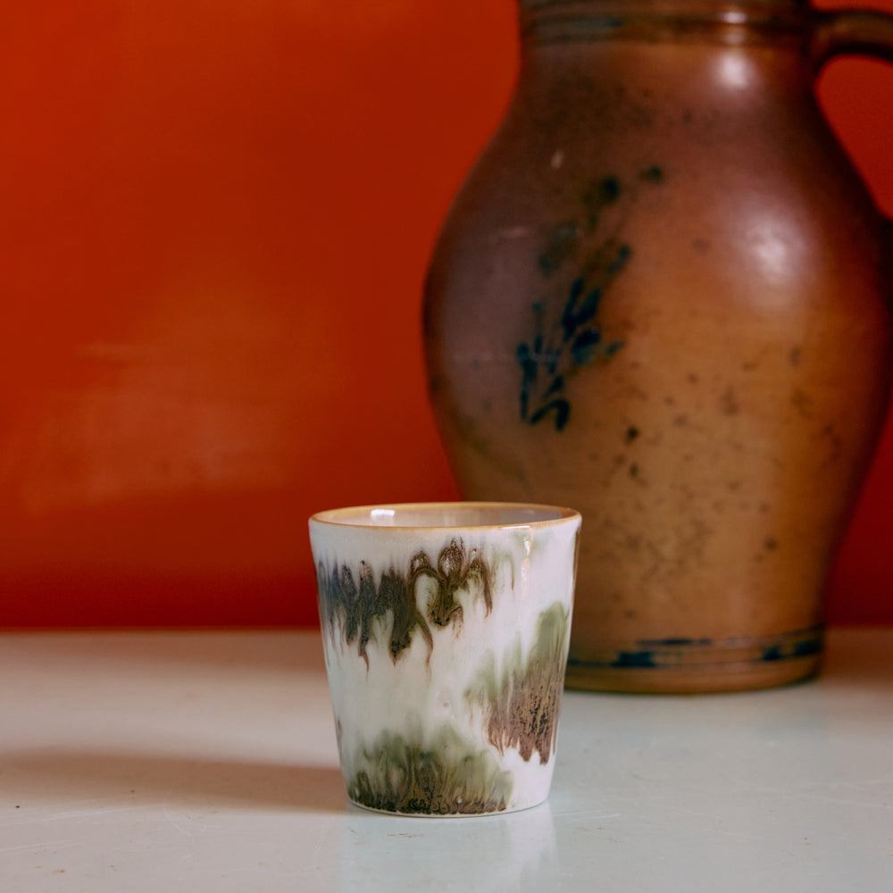 70s ceramics: Coffee Mug-tide