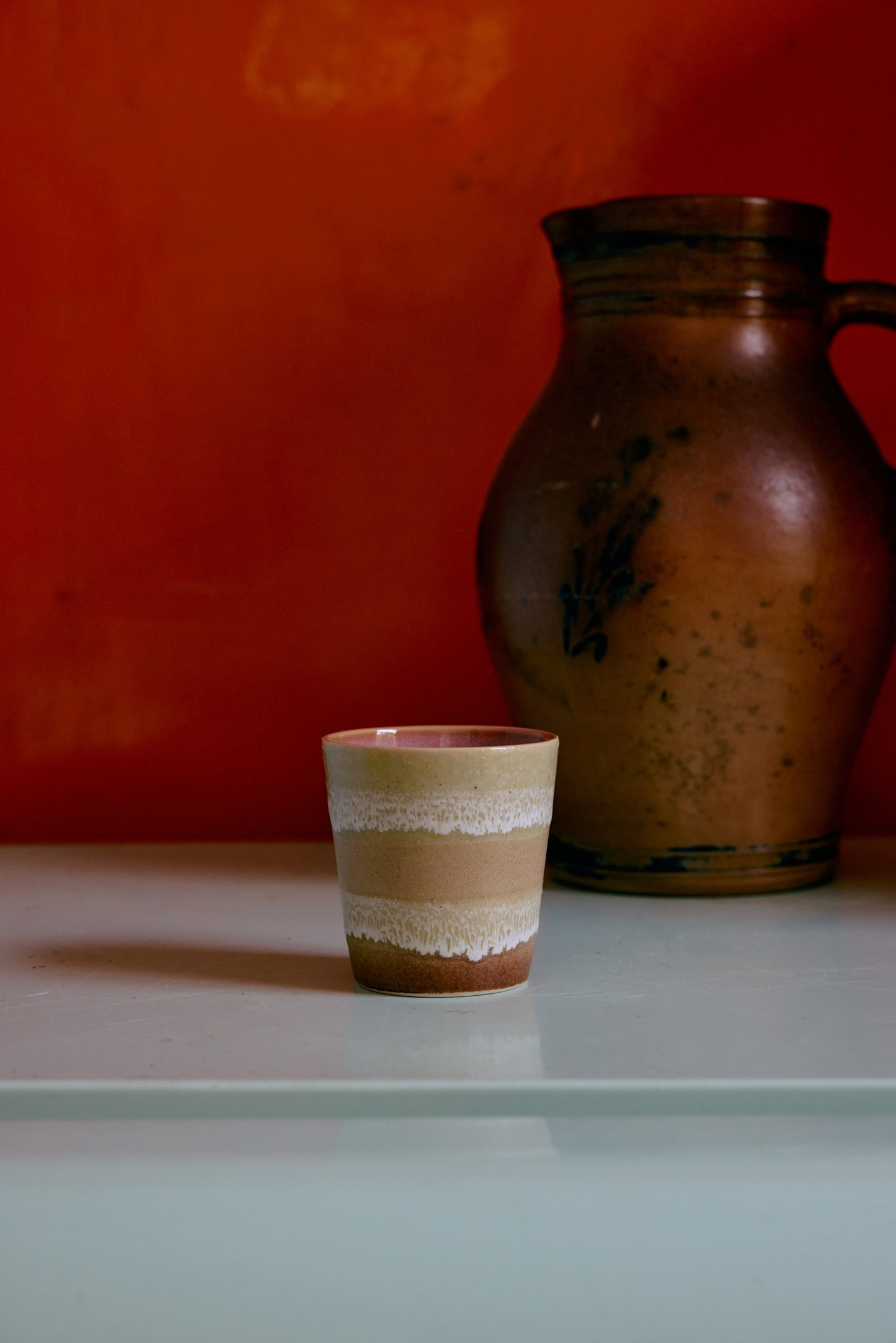 70s ceramics: Coffee Mug-umber