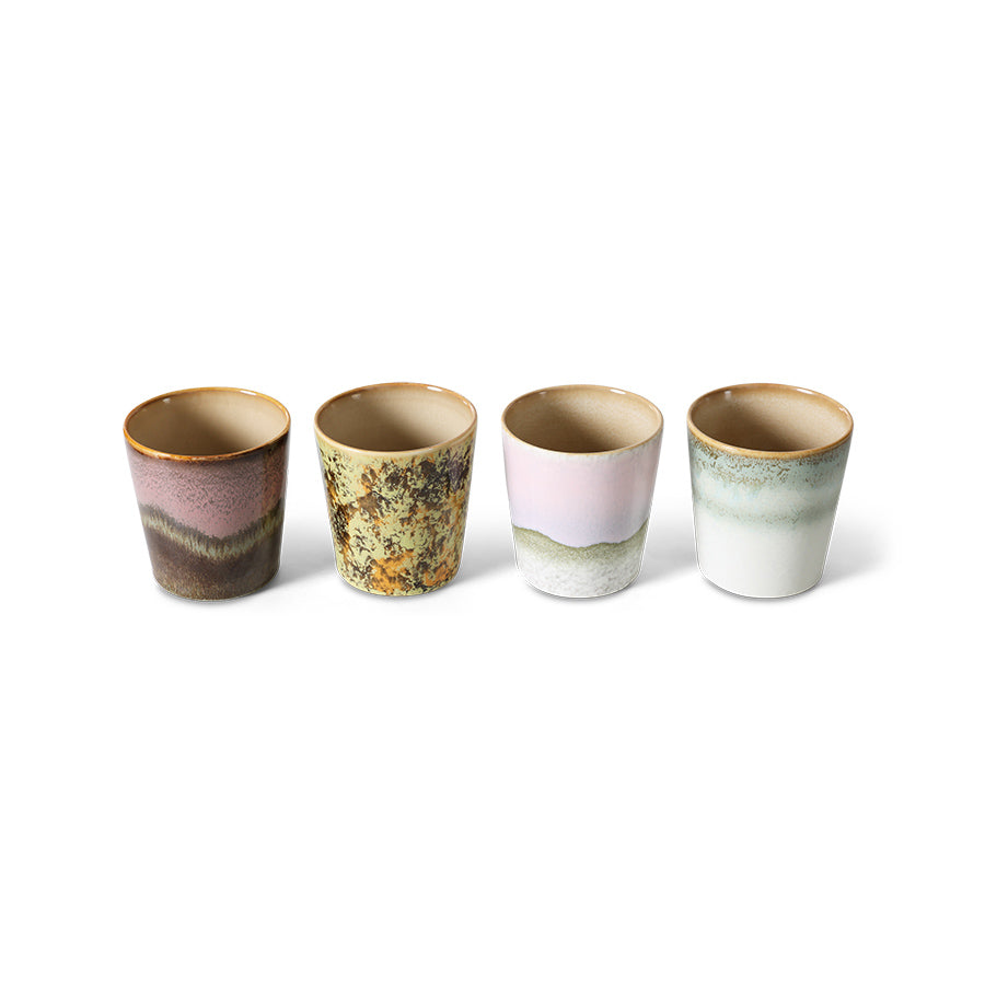 
                      
                        70s ceramics: Coffee Mugs (set of 4) Serendipity-mix
                      
                    
