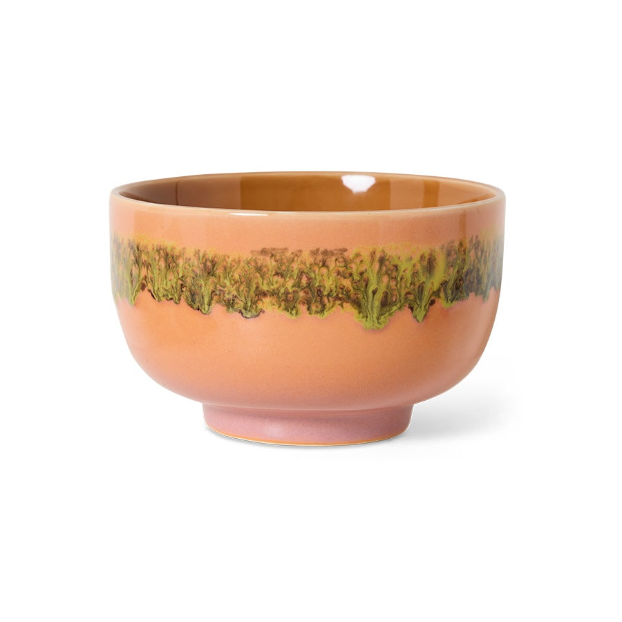 70s ceramics: Noodle Bowl-Lush