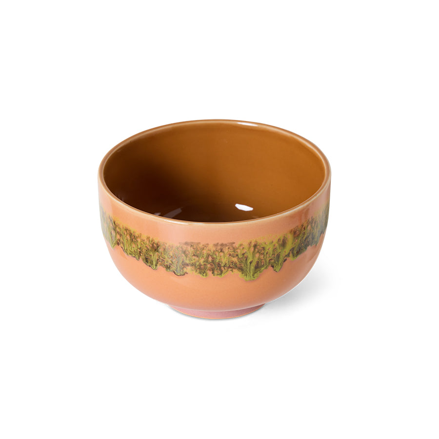 70s ceramics: Noodle Bowl-Lush