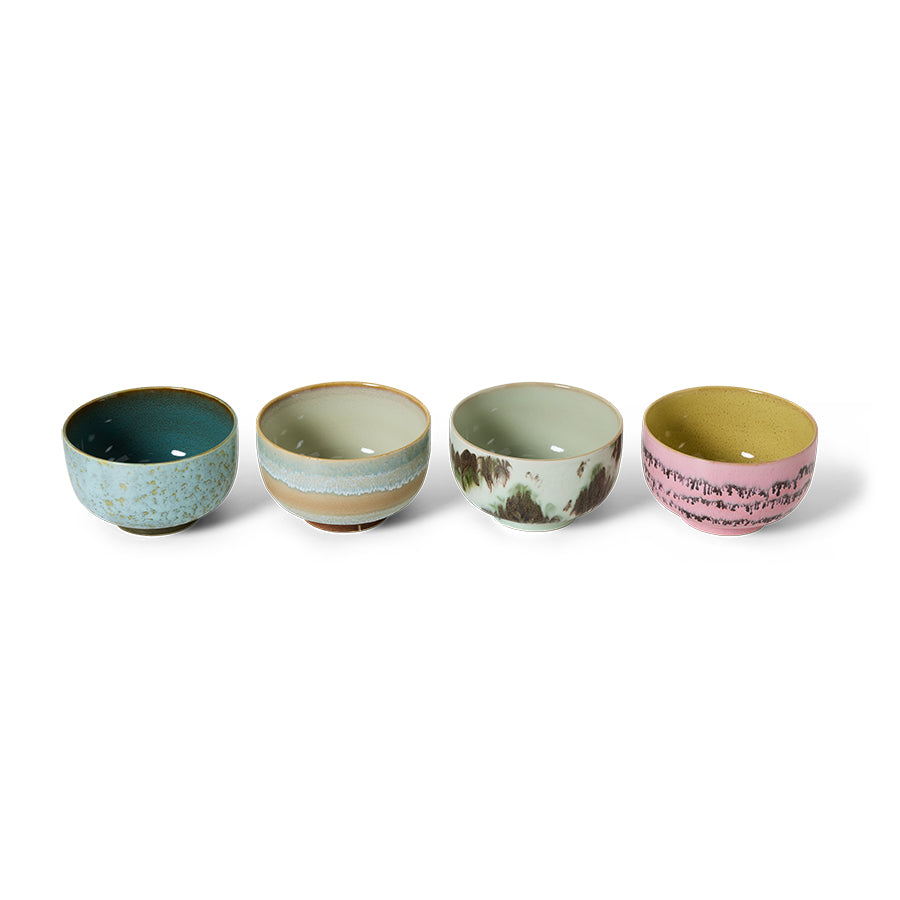
                      
                        70s ceramics: Noodle Bowls (set of 4) Dada-mix
                      
                    