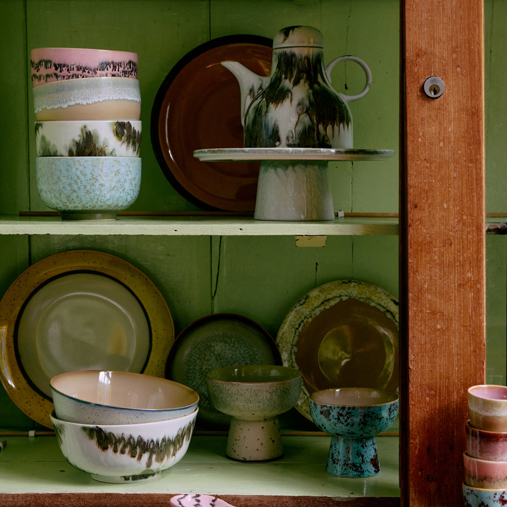 70s ceramics: Plateau M-smudge