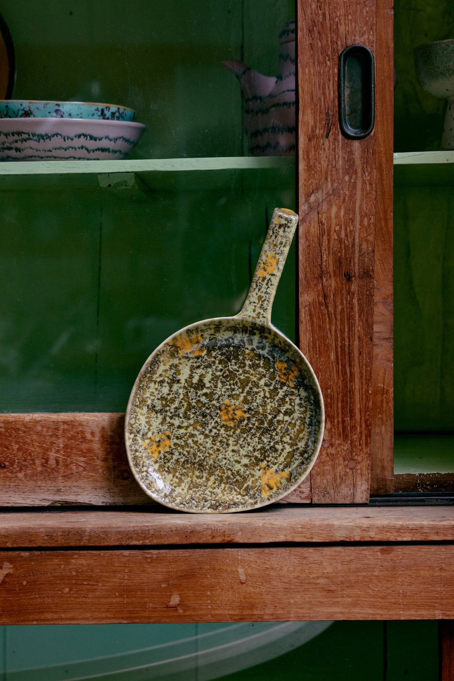 70s ceramics: Platter Fjord