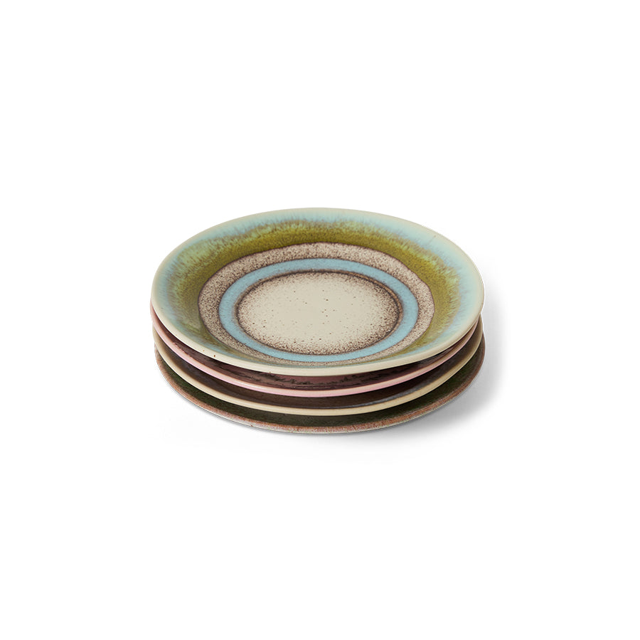 
                      
                        70s ceramics: Saucers (set of 4) Doodle-mixed
                      
                    