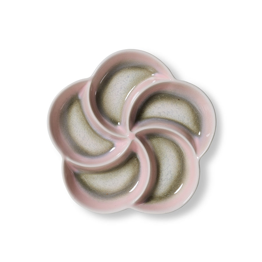 70s ceramics: Snack Tray-Muse