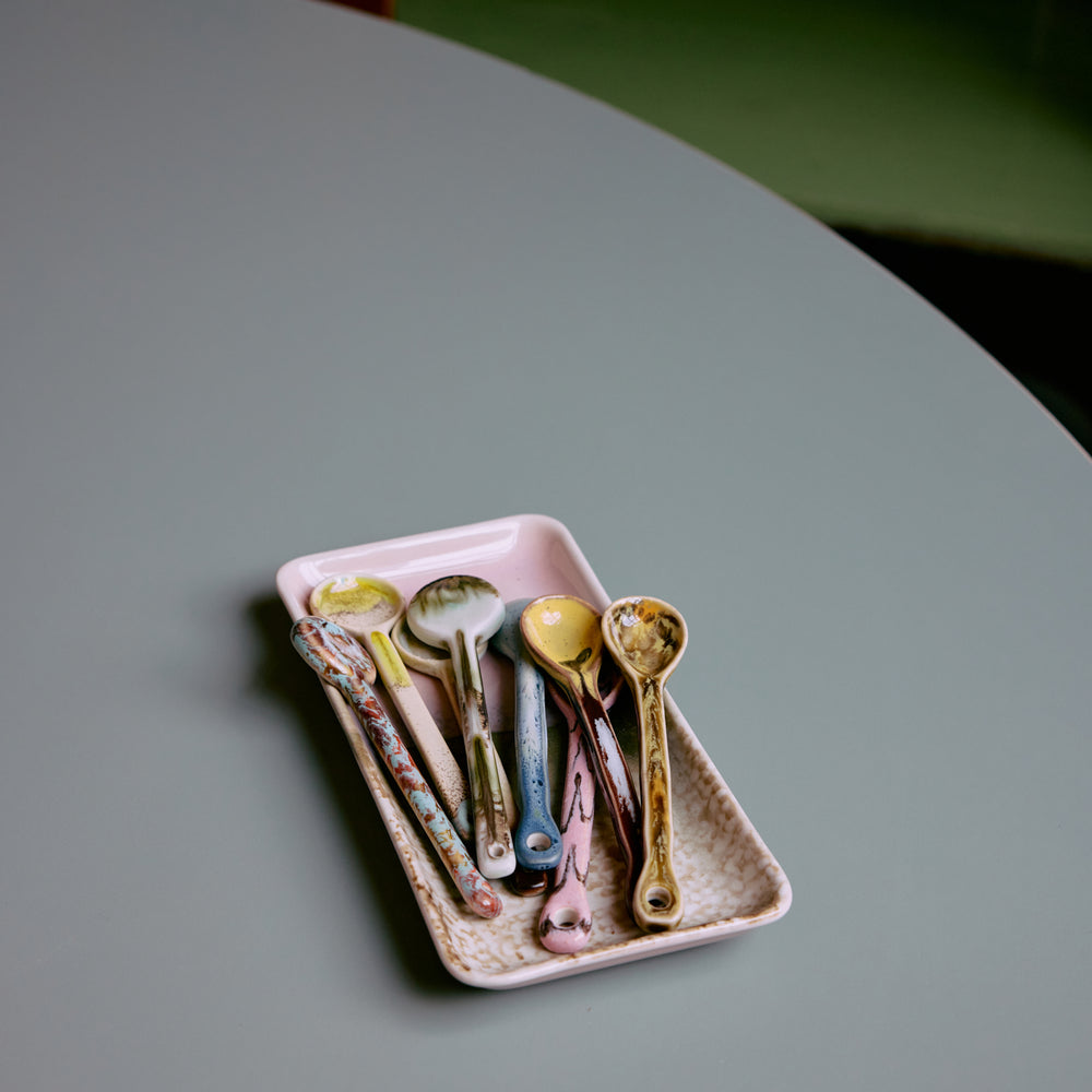 
                      
                        70s ceramics: Spoons Medium (set of 4) Blend-mix
                      
                    
