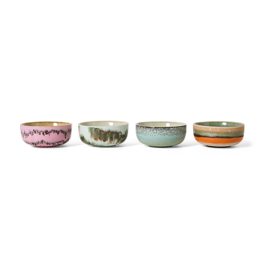 
                      
                        70s ceramics: Tapas Bowls (set of 4) Renaissance-mix
                      
                    