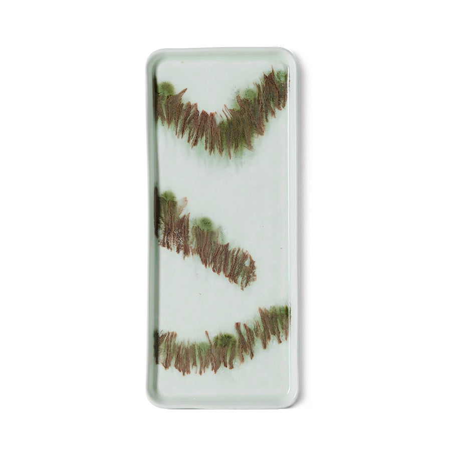 70s ceramics: Tray Cake-tide