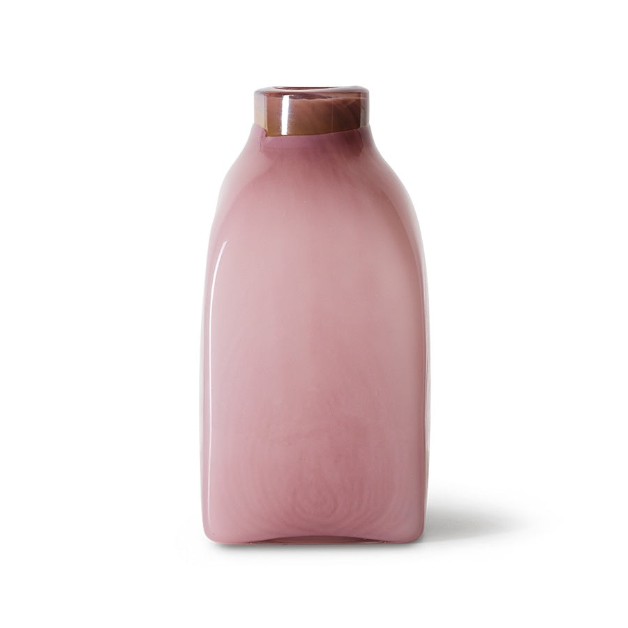 Atelier: Vase Glass Large-pink