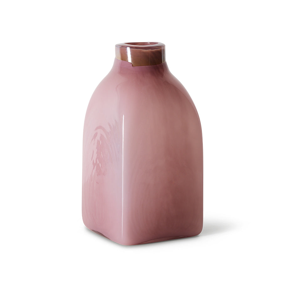 Atelier: Vase Glass Large-pink