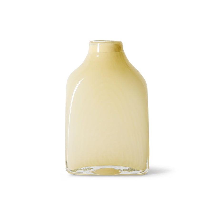 Atelier: Vase Glass Medium-cream
