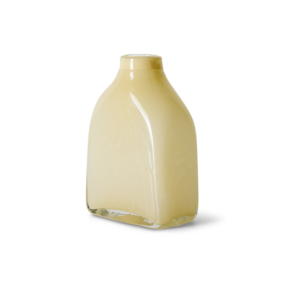 Atelier: Vase Glass Medium-cream