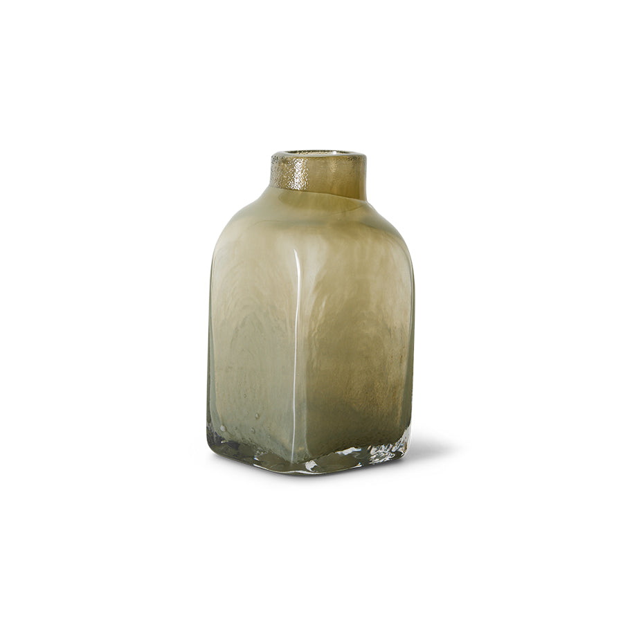 Atelier: Vase Glass Small-pale green
