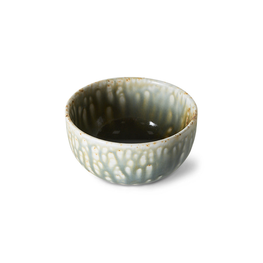 Chef ceramics: Bowl-rustic green