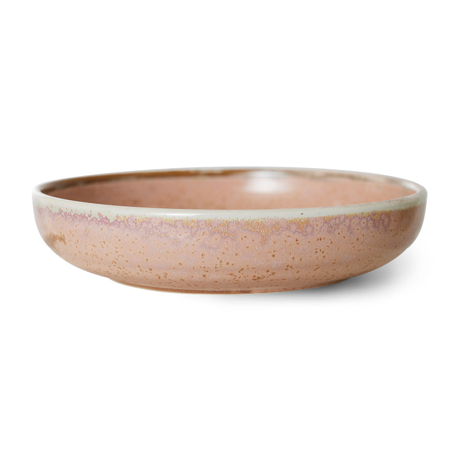 Chef ceramics: Deep plate L-rustic pink