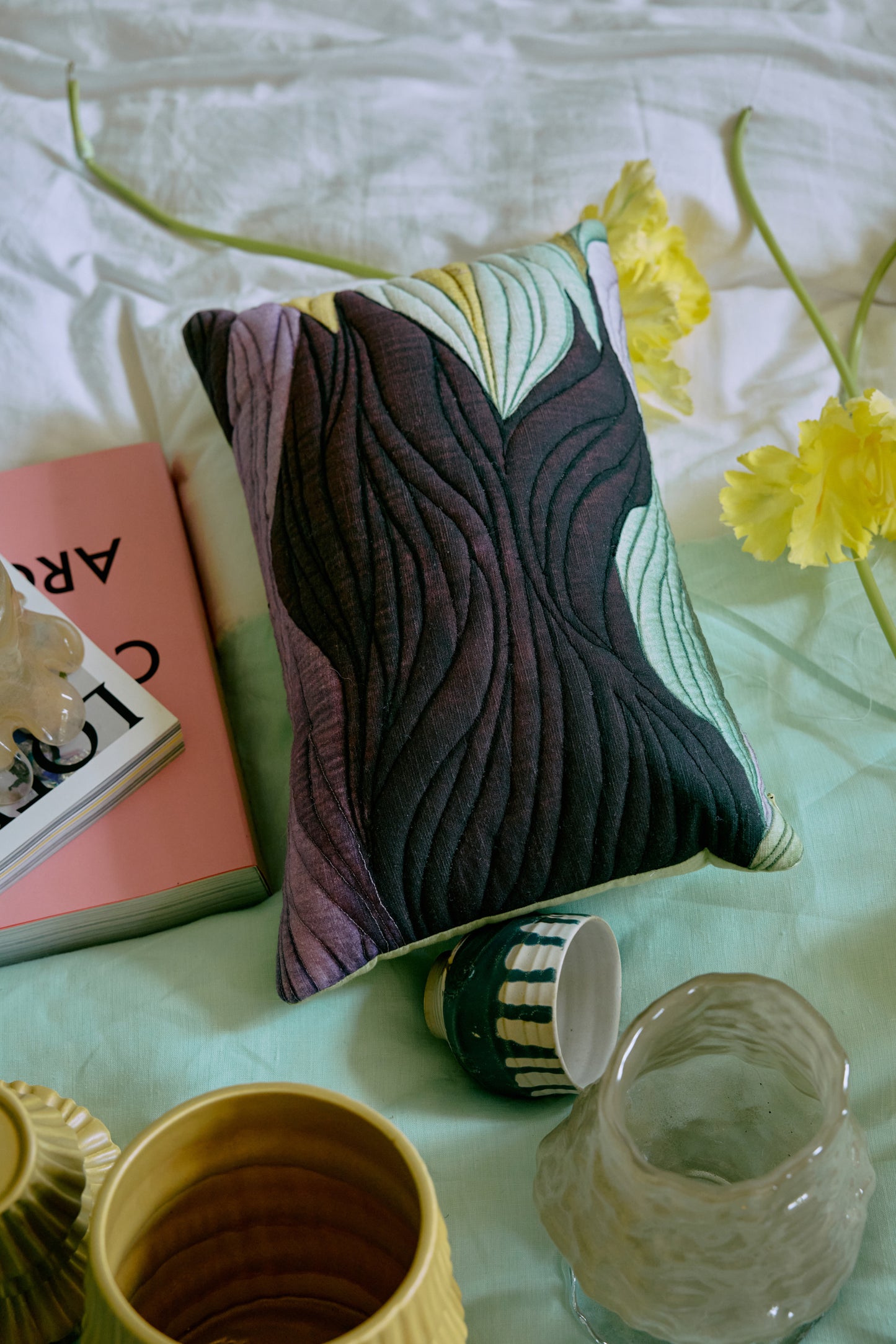 Kussen Watercolours 50x30cm