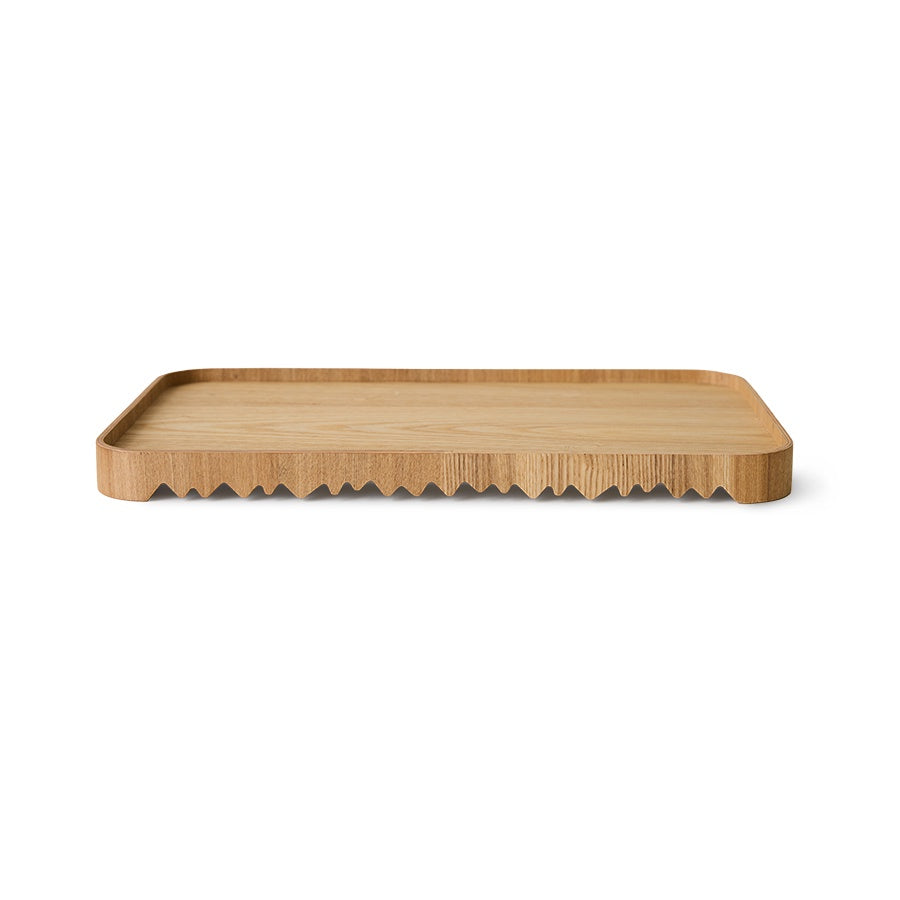 Dienblad Serving Tray L-natural wood
