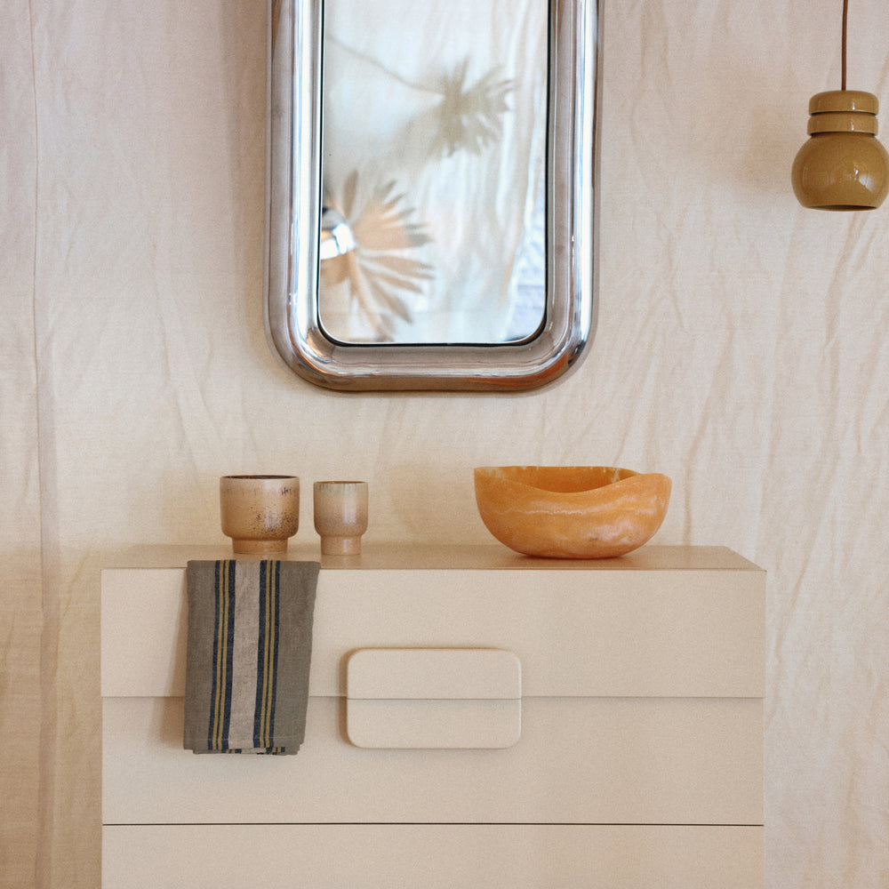 
                      
                        Handdoek Vida striped 50x70cm-sand/cream
                      
                    