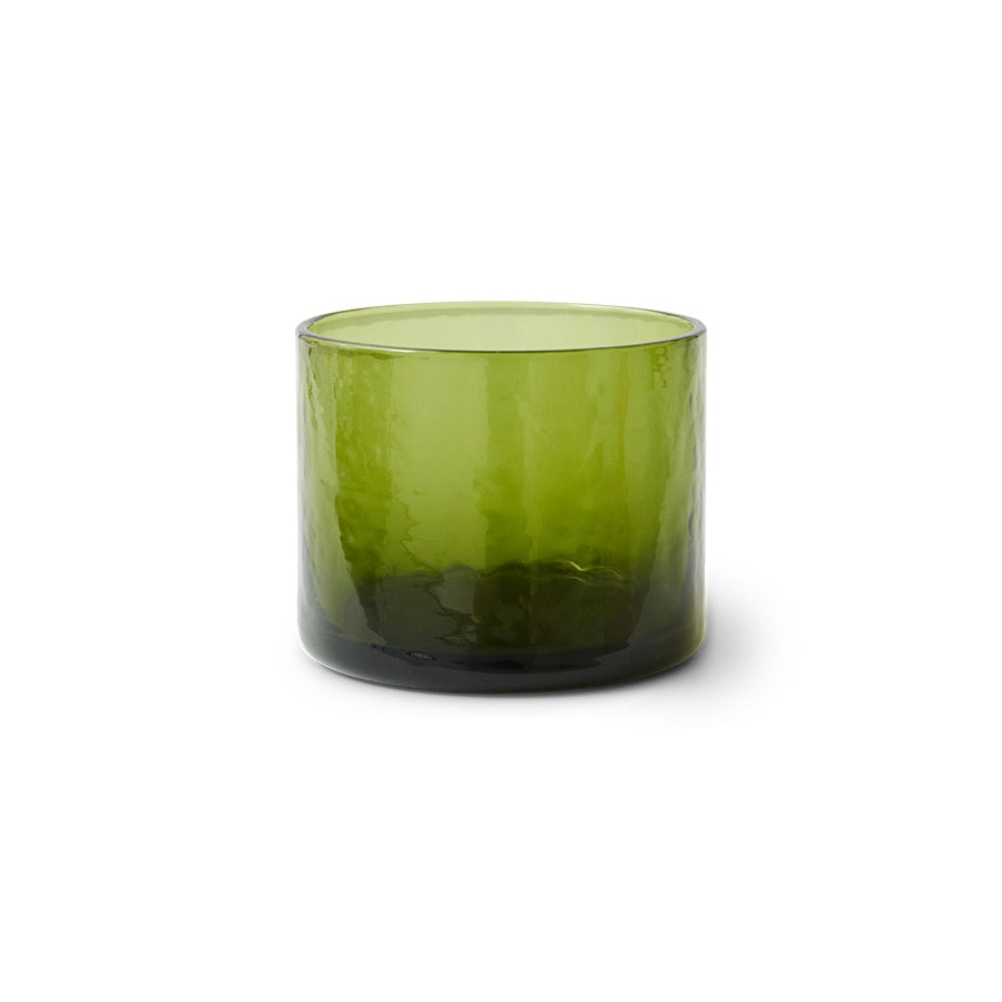Tube Glass-Olive
