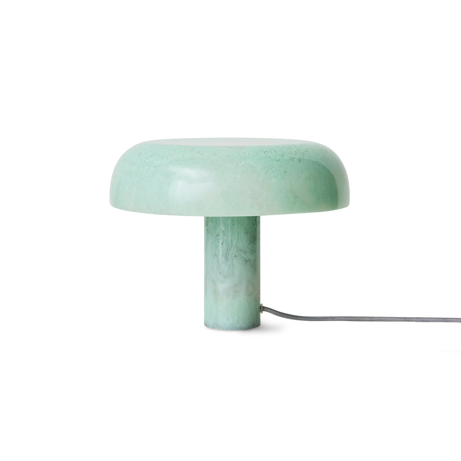 Mushroom Lamp Small-mint