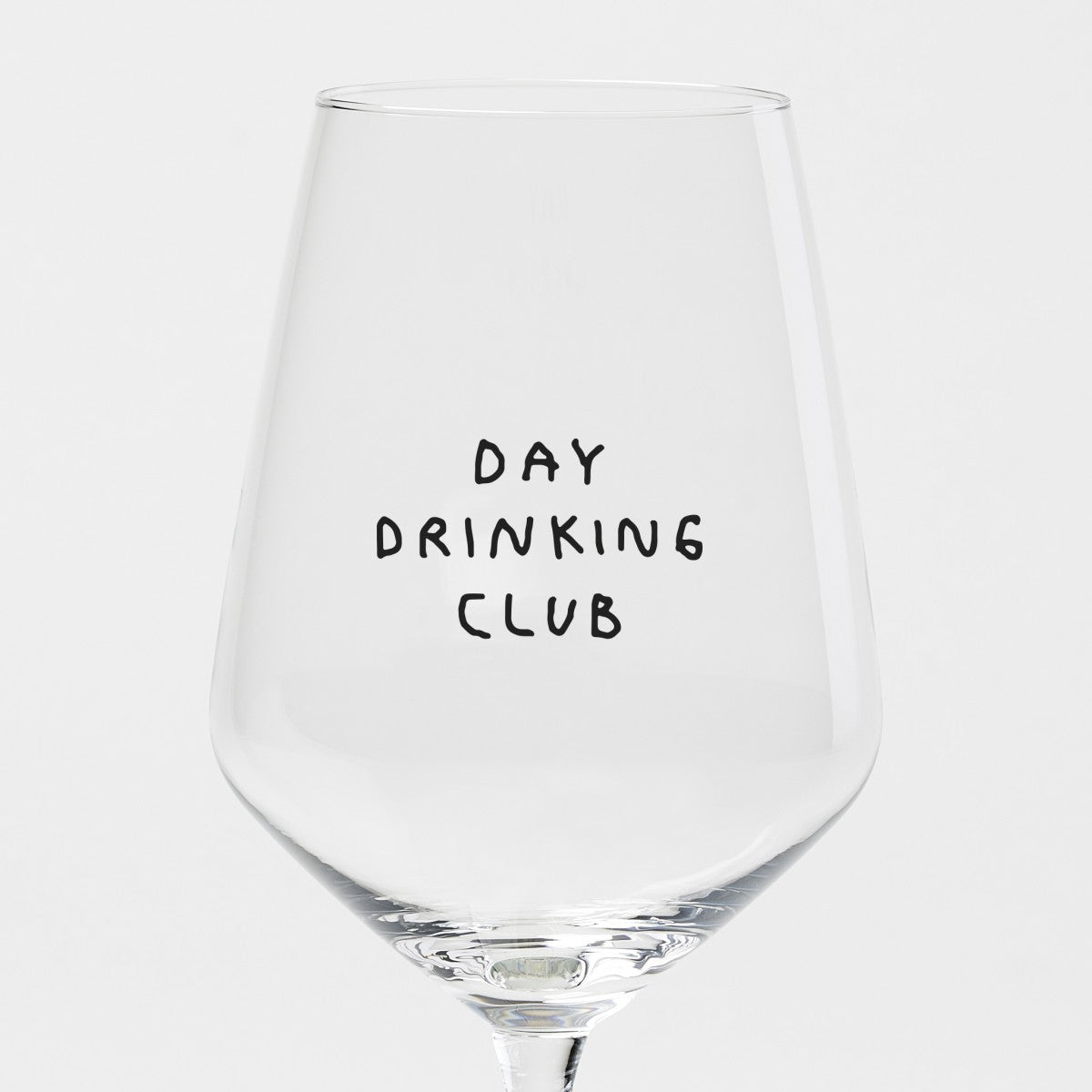 Wijnglas 'Day Drinking Club'-53 cl