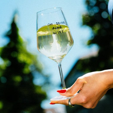 Wijnglas 'I'm Doing Wine'-53 cl