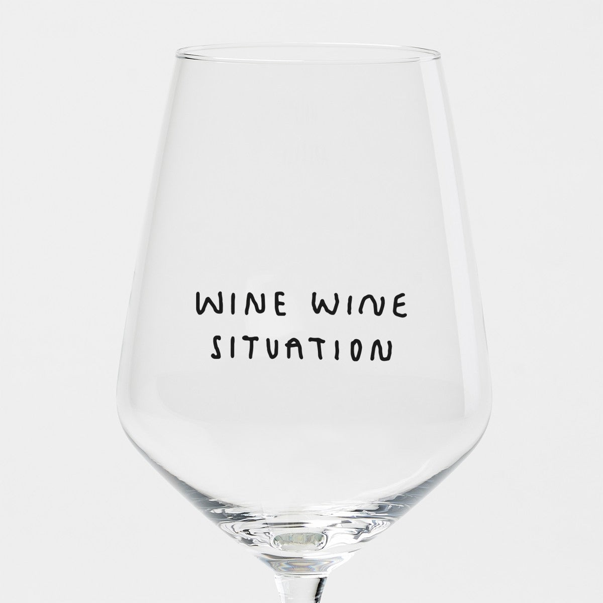 Wijnglas 'Wine Wine Situation'-53 cl
