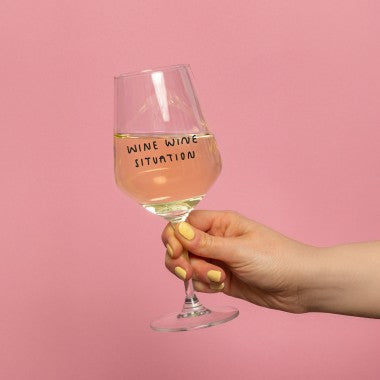 Wijnglas 'Wine Wine Situation'-53 cl
