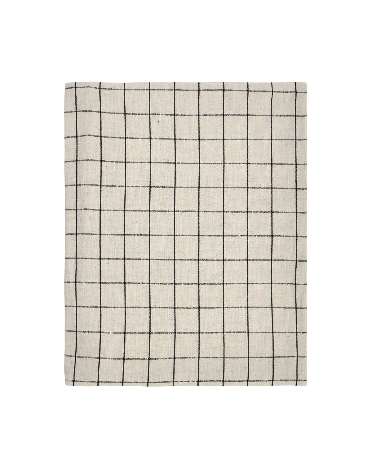 Tafelkleed Checkered HDjoin 260x150cm-naturel/black