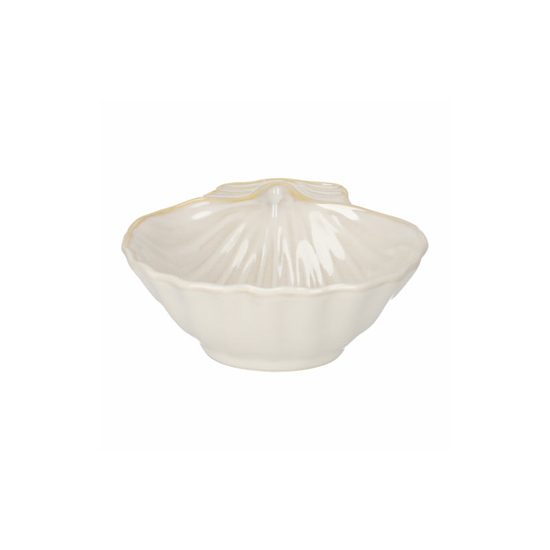 Kom Schelp 12cm-wit
