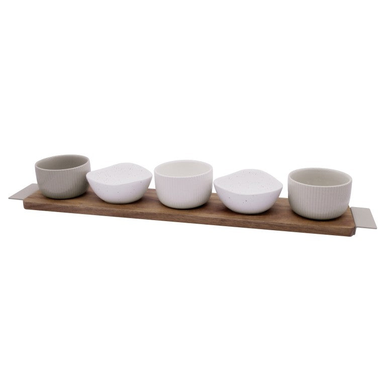 Bits & Bites Serveer Set Boet-naturel