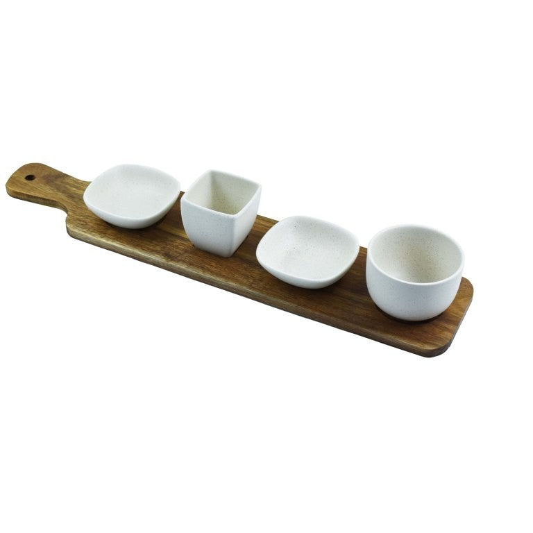 Bits & Bites Serveerset Faas Hout-wit
