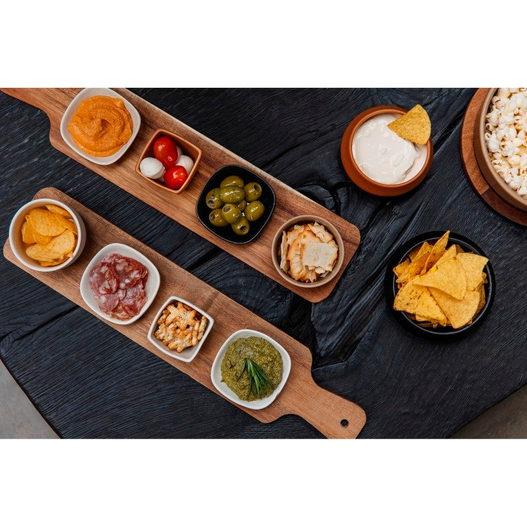 Bits & Bites Serveerset Faas Hout-wit