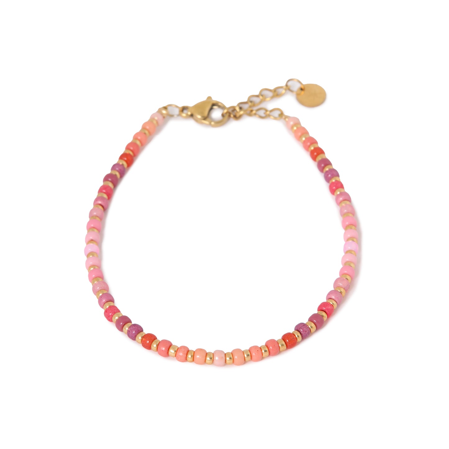 Armband All day pink-gold
