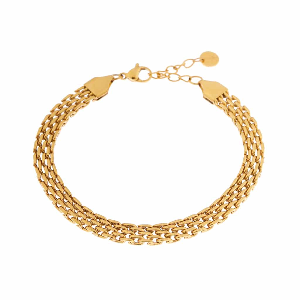 Armband Flat Chain 2.0-gold