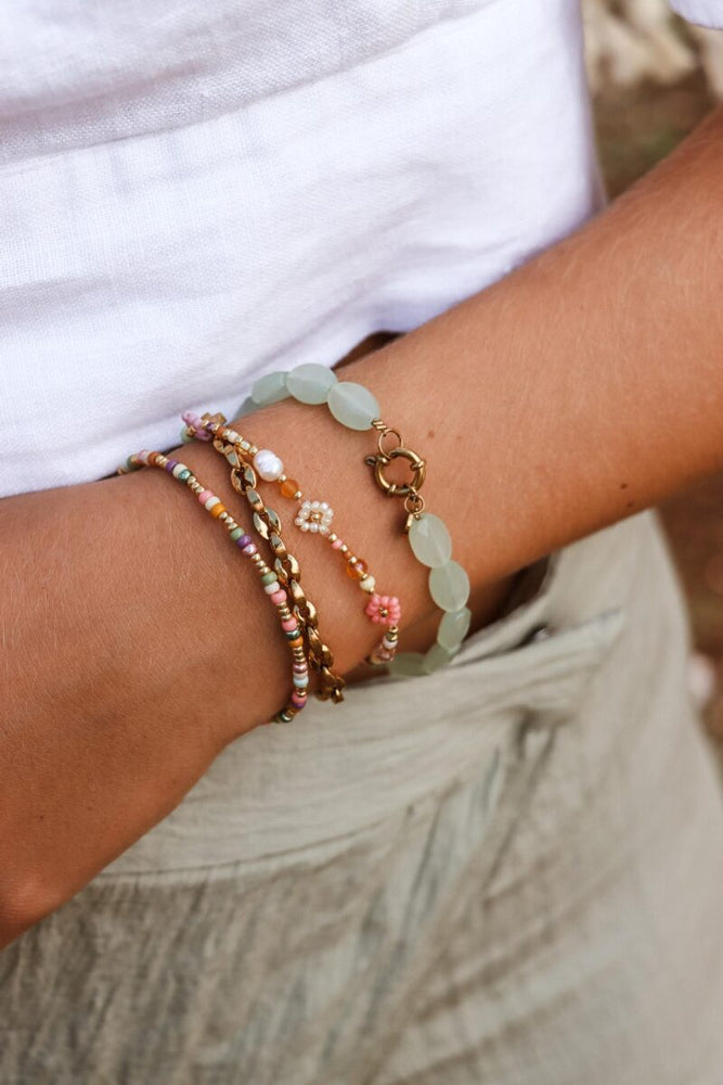 Armband Pastello Rainbow-gold