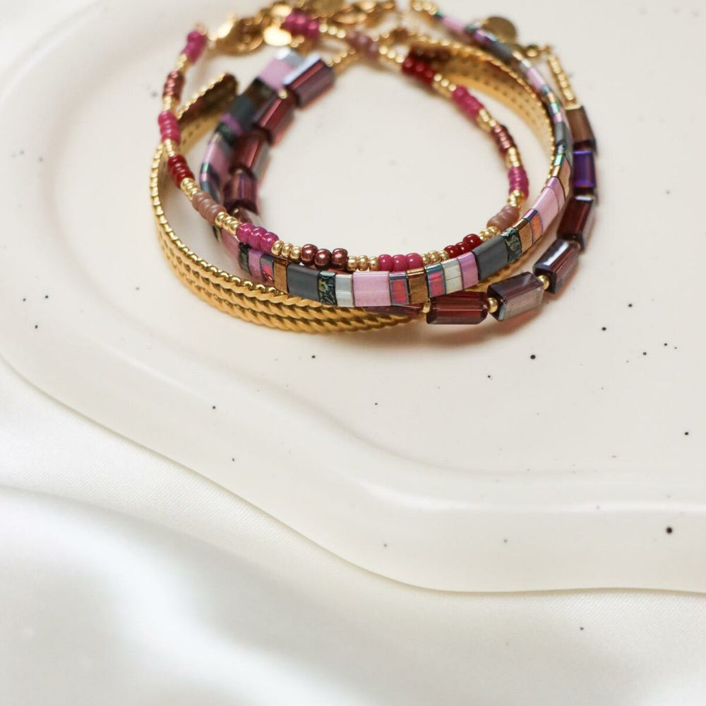 
                      
                        Armband Raspberry Rainbow-gold
                      
                    