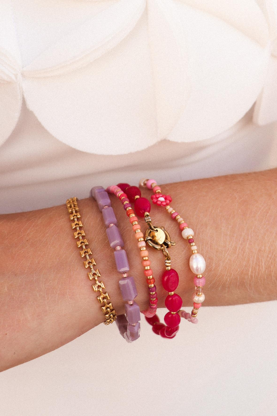 Armband Red Velvet-gold